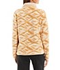 Color:Tread Lightly - Image 2 - Switchback Stripe Sherpa Sweatshirt