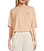 Billabong Take A Break Oversized Short Sleeve Graphic T-Shirt, Color:Soft Peach - Image 2