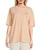 Billabong Take A Break Oversized Short Sleeve Graphic T-Shirt, Color:Soft Peach - Image 3