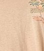 Billabong Take A Break Oversized Short Sleeve Graphic T-Shirt, Color:Soft Peach - Image 5