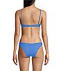 Billabong Tanlines Solid Ribbed Texture Underwire Bra Swim Top & Solid Ribbed Texture Hipster Swim Bottom - Image 2