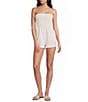 Billabong Vacay Strapless Striped Romper - Image 1