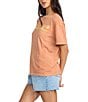Billabong Walking Fast Short Sleeve T-Shirt, Color:Sunburnt - Image 4