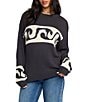 Billabong Wave Fade Long Sleeve Jacquard Sweater - Image 1