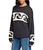 Billabong Wave Fade Long Sleeve Jacquard Sweater - Image 3