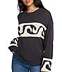 Billabong Wave Fade Long Sleeve Jacquard Sweater - Image 5