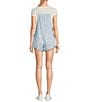 Billabong Wild Pursuit Romper, Color:Washed Chambray - Image 2