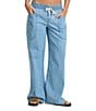 Billabong Zonte Elastic Waist Denim Pants - Image 1