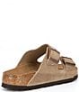 Color:Tobacco - Image 2 - Women's Arizona Oiled Leather Soft Footbed Sandals