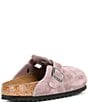 Color:Faded Purple - Image 2 - Women's Boston Suede Soft Footbed Clogs