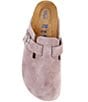 Color:Faded Purple - Image 5 - Women's Boston Suede Soft Footbed Clogs