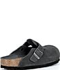 Birkenstock Women's Boston Suede Soft Footbed Family Matching Clogs - Image 3