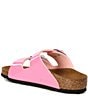 Color:Candy Pink Patent - Image 3 - Girls' Arizona Birko-Flor Patent Sandals (Toddler)
