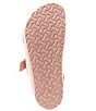 Color:Soft Pink - Image 6 - Girls' Arizona Double Banded Buckle Vegan Sandals (Youth)