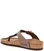 Color:Mocha - Image 3 - Girls' Gizeh Slide-On Thong Style Buckle Sandals (Youth)