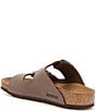 Color:Brown - Image 3 - Kids' Arizona Double Banded Buckle Slip-On Sandals (Youth)