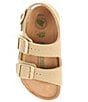 Color:Faded Khaki - Image 5 - Kids' Milano Canvas Backstrap Sandals (Youth)