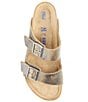 Color:Faded Khaki - Image 5 - Men's Arizona Soft Footbed Leather Sandals