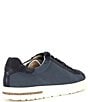 Color:Midnight - Image 2 - Men's Bend Canvas and Suede Sneakers
