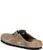 Birkenstock Men's Boston Suede Clogs - Image 3