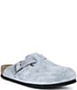 Birkenstock Men's Boston Suede Slip On Clogs - Image 1