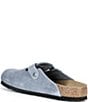 Birkenstock Men's Boston Suede Slip On Clogs - Image 4