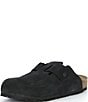 Birkenstock Men's Boston Wire Buckle Nubuck Clogs - Image 4
