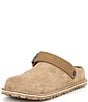 Color:Gray Taupe - Image 4 - Men's Lutry 365 Suede Clogs