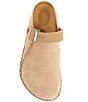 Color:Gray Taupe - Image 5 - Men's Lutry 365 Suede Clogs