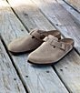 Birkenstock Men's Boston Oiled Leather Soft Footbed Slip On Clogs, Color:Tobacco - Image 12