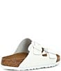 Color:White - Image 2 - Women's Arizona Leather Soft Footbed Sandals