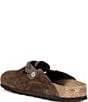 Birkenstock Women's Boston Braid Strap Suede Clogs - Image 5