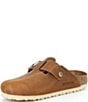 Birkenstock Women's Boston Oiled Leather Buckle Strap Clogs - Image 4