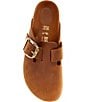Birkenstock Women's Boston Oiled Leather Buckle Strap Clogs - Image 5