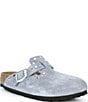 Birkenstock Women's Boston Suede Rivet Studded Clogs - Image 1