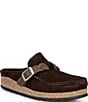 Birkenstock Women's Buckley Braided Suede Clogs - Image 1