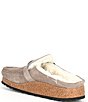 Color:Stone Coin - Image 3 - Women's Buckley Shearling Clogs