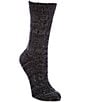 Color:Black - Image 1 - Women's Cotton Twist Socks