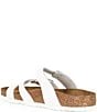 Color:White - Image 3 - Women's Franca Natural Leather Sandals