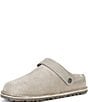 Birkenstock Women's Lutry Suede Back Strap Shearling Lined Clogs - Image 6