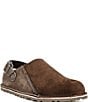 Birkenstock Women's Lutry Suede Back Strap Shearling Lined Clogs - Image 1