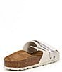 Color:Antique White - Image 2 - Women's Oita Suede Slide Sandals