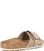 Color:Taupe - Image 2 - Women's Oita Suede Slide Sandals
