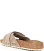 Color:Taupe - Image 3 - Women's Oita Suede Slide Sandals
