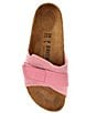 Color:Candy Pink - Image 5 - Women's Oita Suede Slide Sandals
