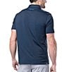 Color:Midnight Navy - Image 2 - Baja Short Sleeve Athletic Polo Shirt
