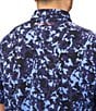 Color:Blue Camouflage - Image 4 - Camouflage Mixed Media Short Sleeve Printed Polo Shirt