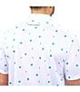 Color:White - Image 4 - Clover Tweet Printed Short Sleeve Polo Shirt