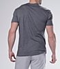 Color:Heather Grey - Image 2 - Focus Short Sleeve Graphic T-shirt
