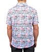 Color:Marine - Image 2 - Kona Printed Short Sleeve Polo Shirt